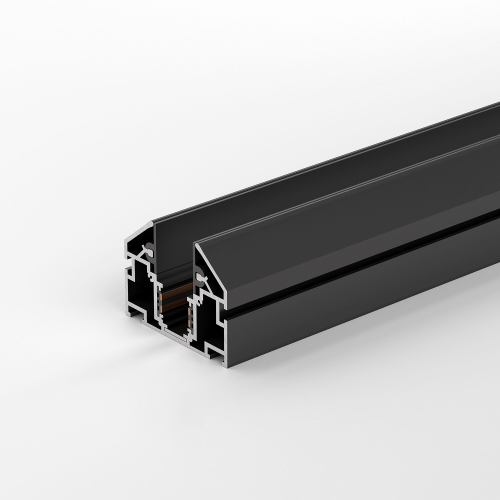 Шинопровод магнитный в натяжной потолок Elektrostandard Slim Magnetic с декоративными вставками черный 2м 85204/00 черный