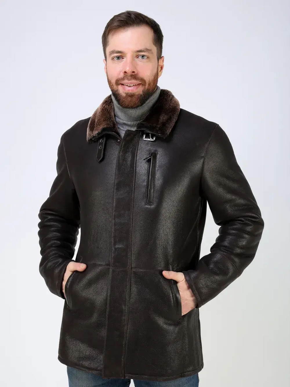 Дубленка зимняя натуральная