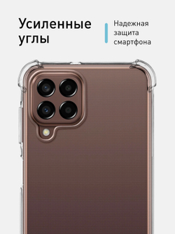 Чехол ROSCO для Samsung Galaxy M33 (арт. SS-M33-HARD-TPU-TRANSPARENT )