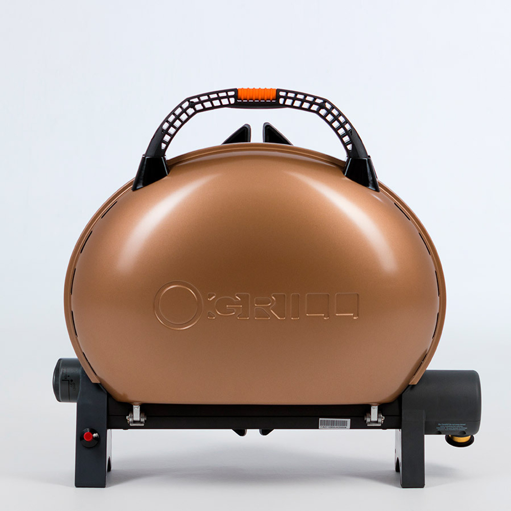 Газовый гриль O-GRILL 500M bicolor black-gold + адаптер А