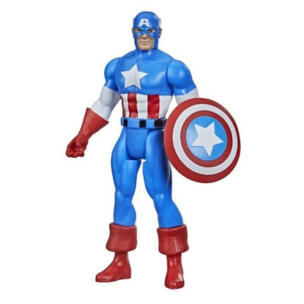 Marvel Legends - Фигурка Капитана Америки 10 см в стиле ретро F2652