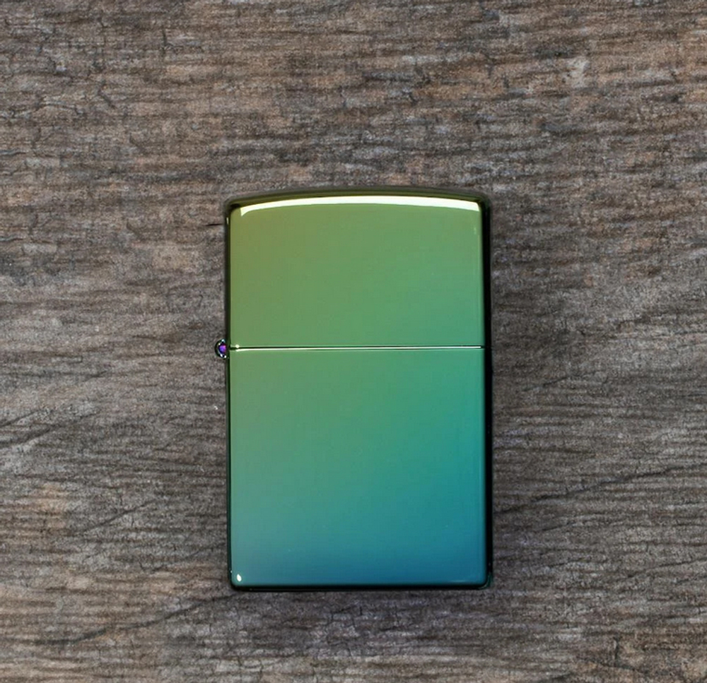 Зажигалка зелёная High Polish Teal ZIPPO 49191