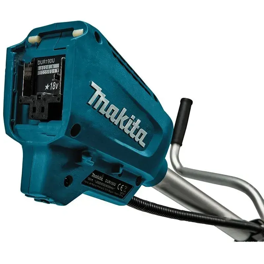 Makita DUR190URT3 триммер аккумуляторный (2 x 5.0 Ач, ЗУ)
