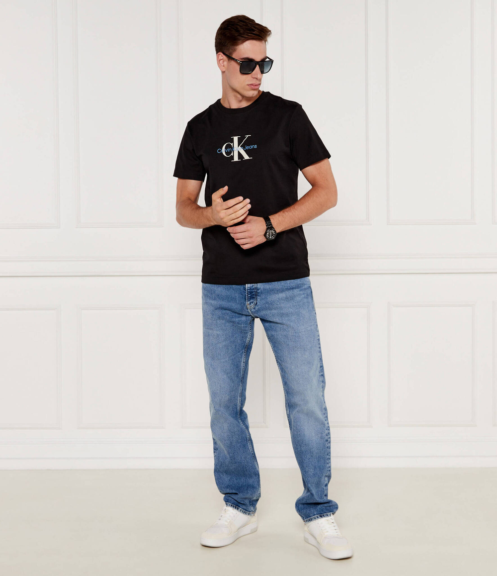 Футболка DISTRESSED CALVIN KLEIN JEANS - черный(J30J326863)