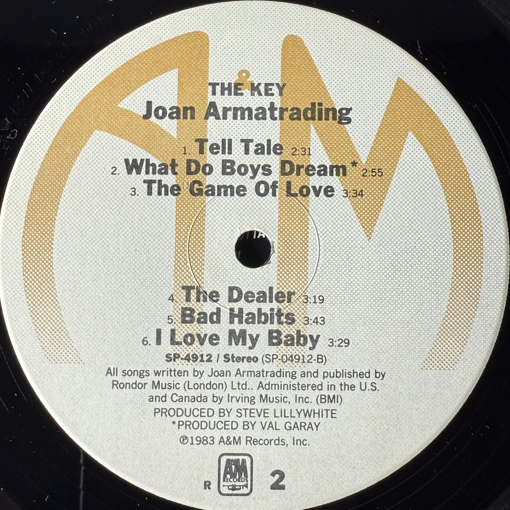 Виниловая пластинка Joan Armatrading ‎– The Key LP