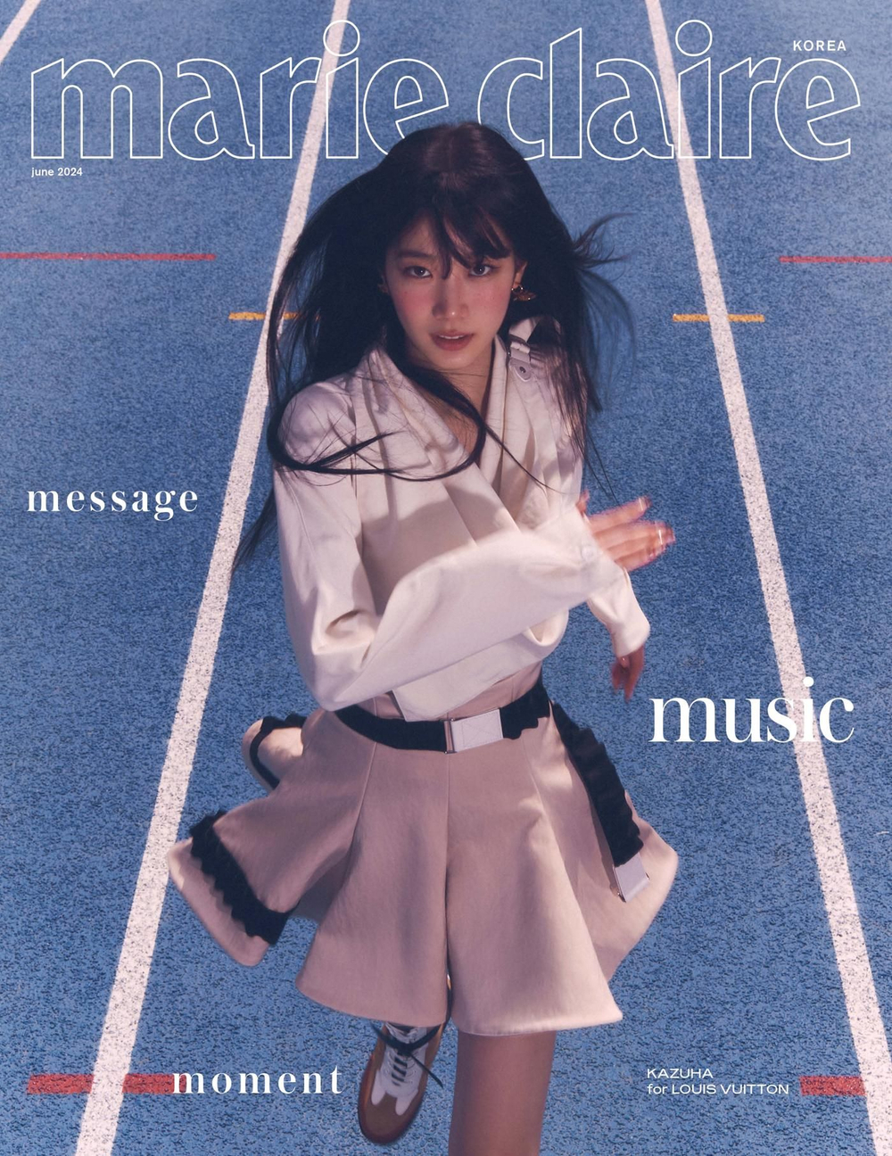публикация MARIE CLAIRE - 2024.06 LE SSERAFIM