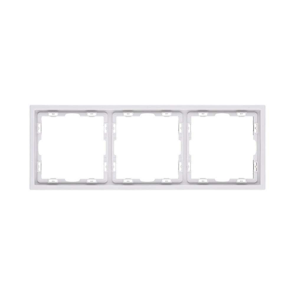 Рамка 3-постовая, белый глянцевый Kollinger Eclipse EC3WG