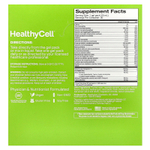 HealthyCell, Vegan Essentials, персик и манго, 30 гелевых пакетиков по 25 мл (0,84 жидк. Унции)