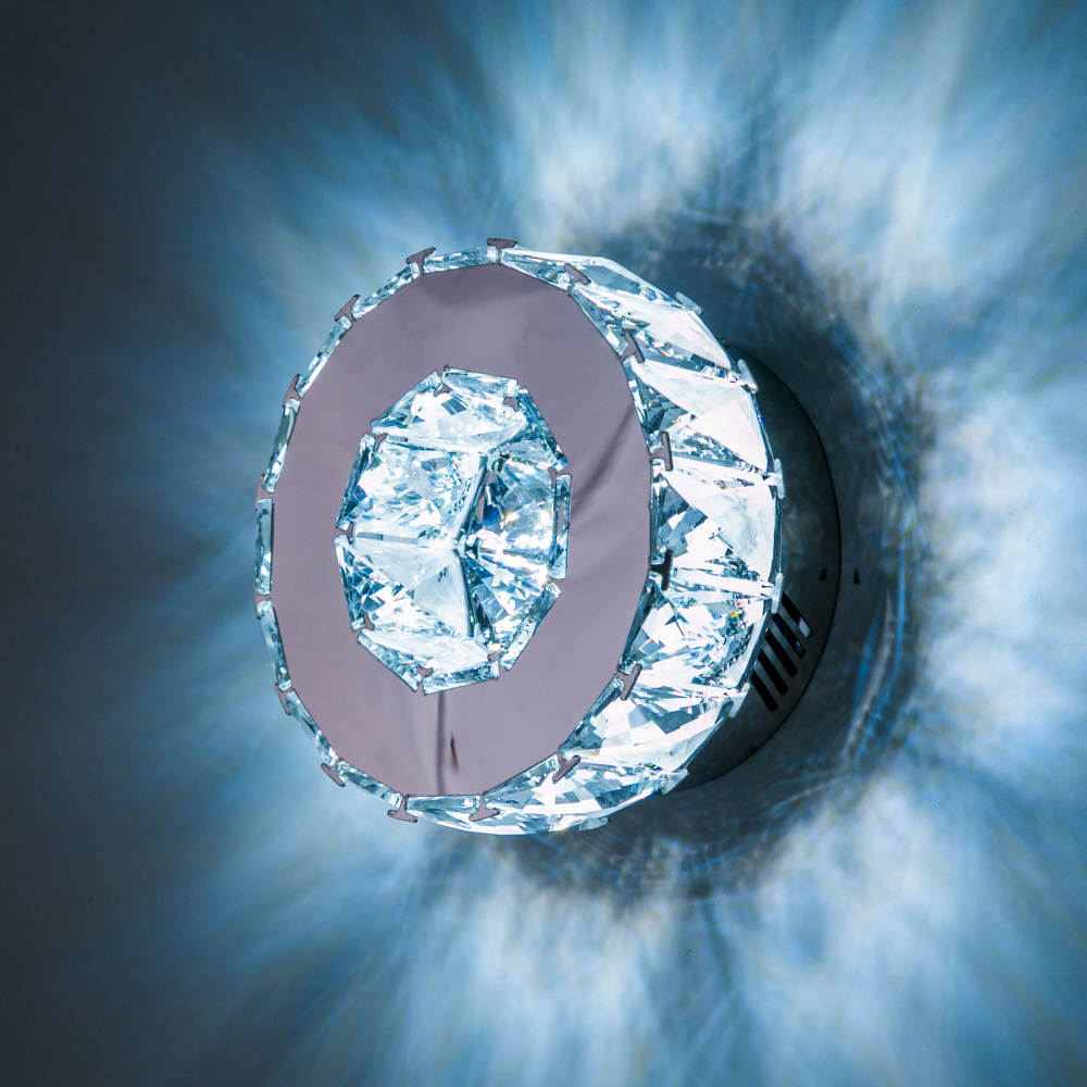 Eletto Olimpia EL330W12.1 LED Бра хрустальное Хром