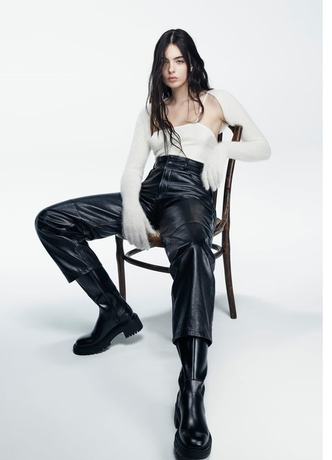 LEATHER CAPSULE - ZARA