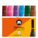 Набор Маркеров MOLOTOW ONE4ALL 6*627HS Basic-Set-2 (15мм)