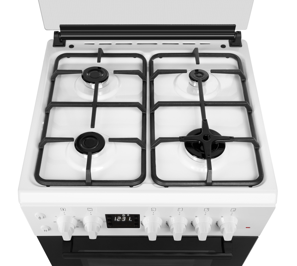 Газовая плита с электрической духовкой MAUNFELD MGC60ECW05