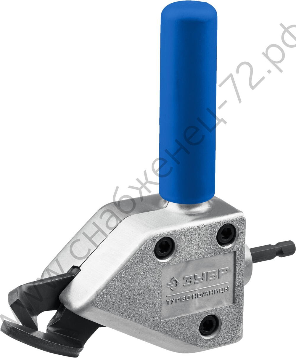 ЗУБР Турбо-Ножницы насадка-ножницы для реза листового и гофрированного металла (23292)