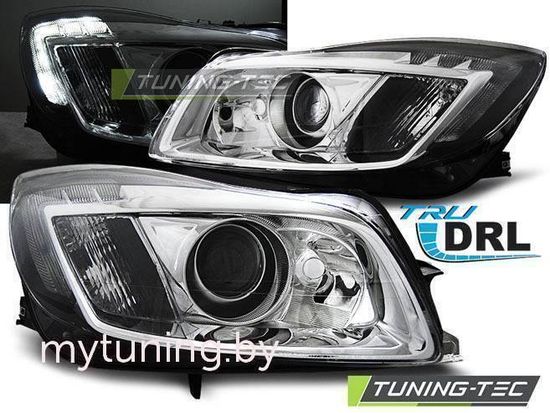 Передние фары Opel Insignia tru drl chrome