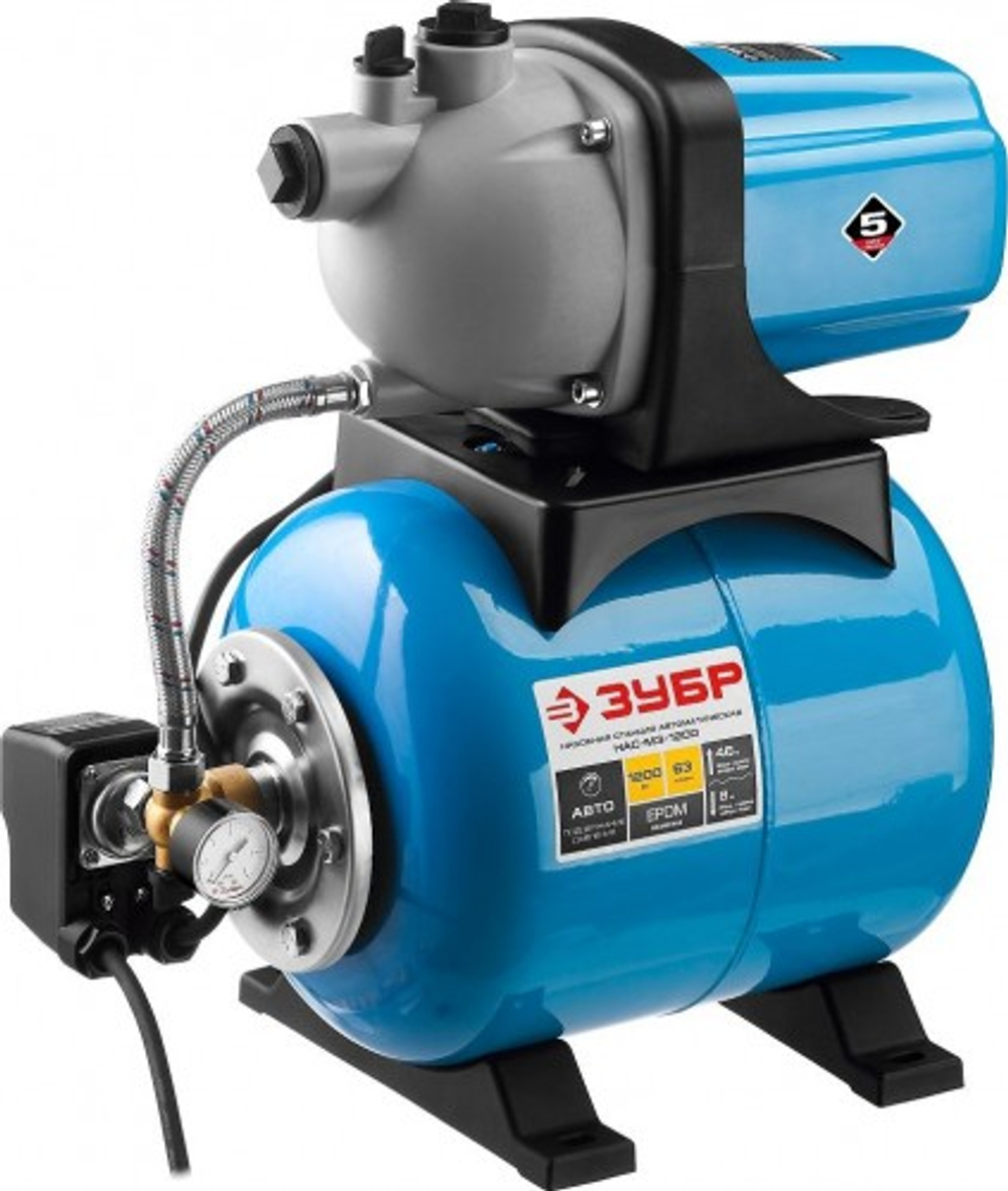 Установка для водоснабжения ЗУБР НАС-М3-1200
