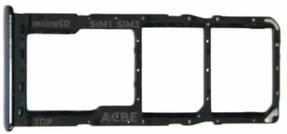Контейнер SIM для Samsung Galaxy A32 4G (A325F) Черный