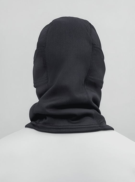 Тактическая зимняя Балаклава подшлемник Черный