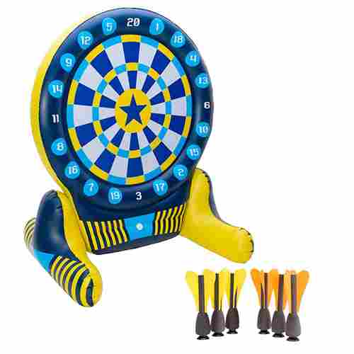 Надувной герметичный дартс «Аква» диаметр 1,5 м, размер 1,5×1×1,5 м