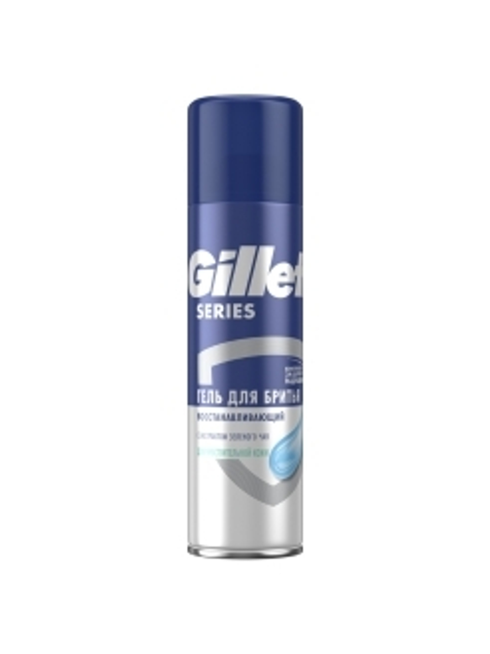 Gillette Гель для бритья Series Восстанавливающий, с экстрактом зеленого чая, для чувствительной кожи, 200 мл