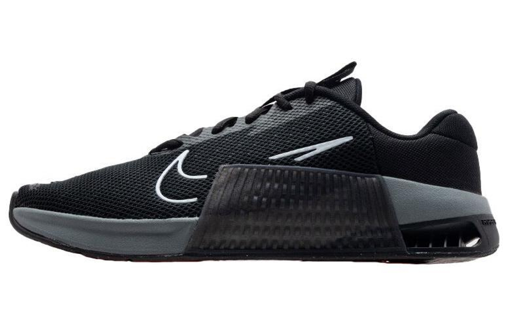 Nike Metcon 9 comfortable sports fitness wear-resistant breathable shock absorption lightweight low-cut casual running shoes men's black and white