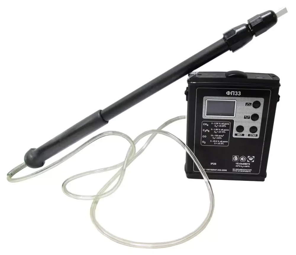 ФП-33 газоанализатор многокомпонентный взрывозащищённый переносной