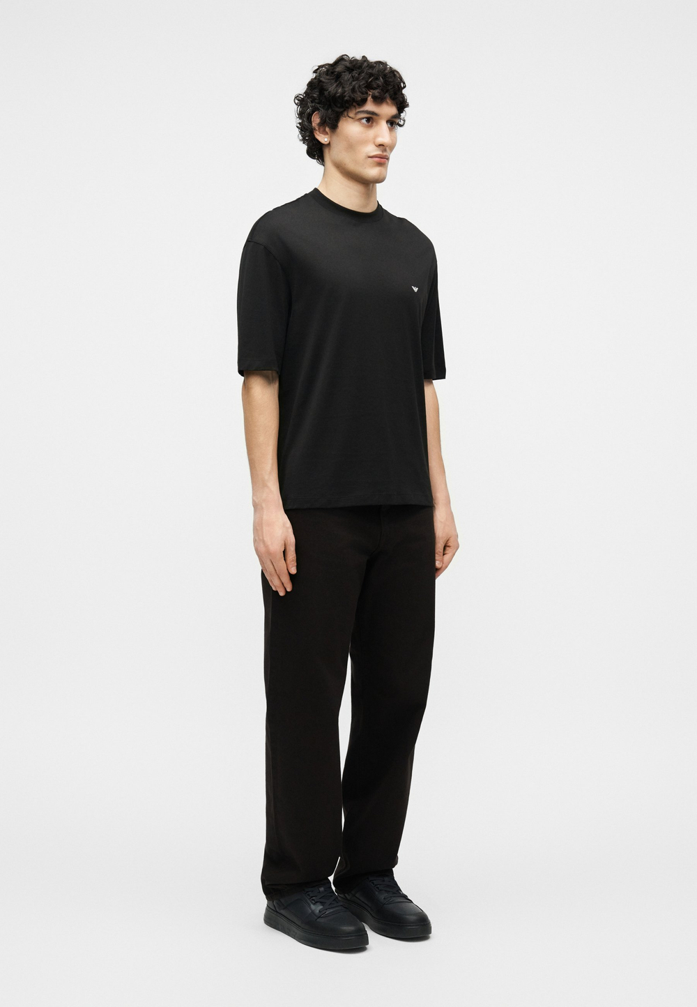 Emporio Armani Футболка с принтом - Чёрный