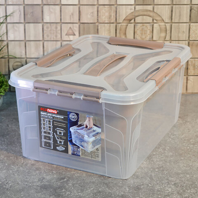 Ящик GRAND BOX 15,3л с замками и органайзером 390*290*180мм