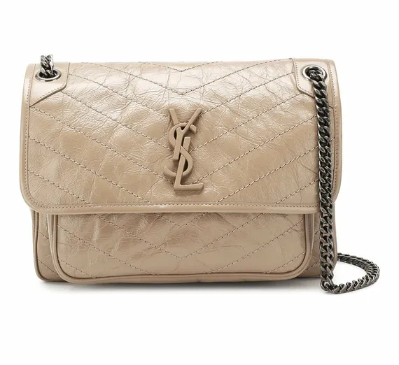 Сумка Saint Laurent Niki Medium бежевый