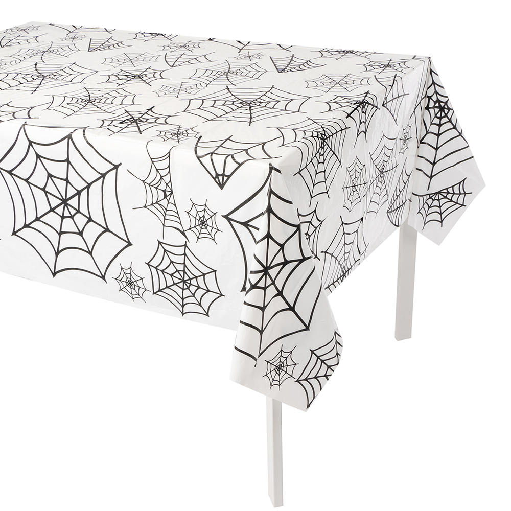 Скатерть "Черная паутина" 130х270 см