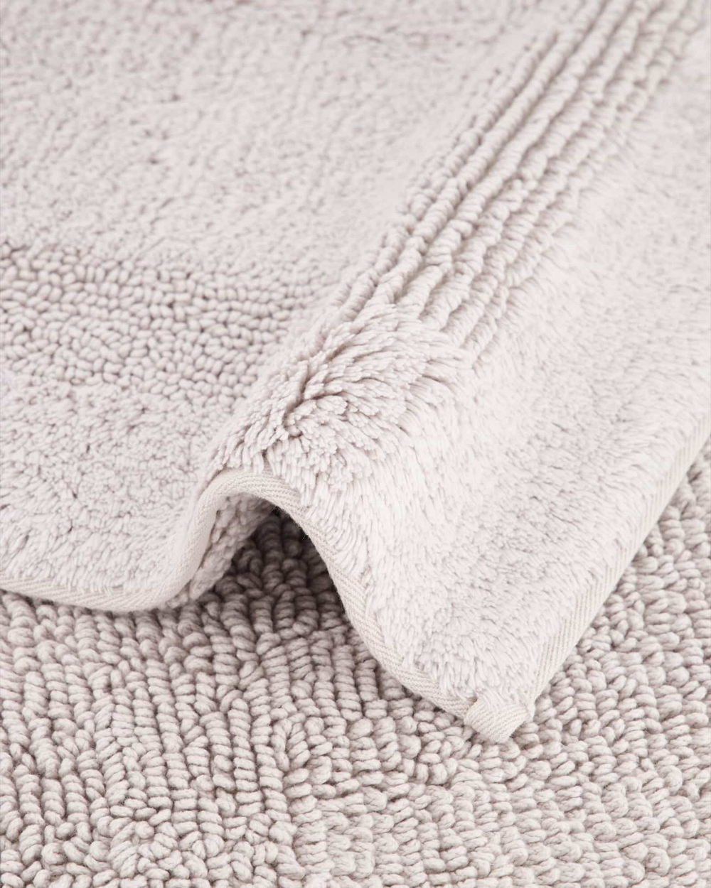 Коврик 70х120 Cawo Luxus 1000 775 светло-серый