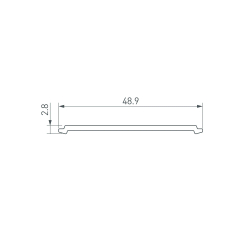 Экран FANTOM-W49-2000 OPAL (Arlight, Пластик) 047246