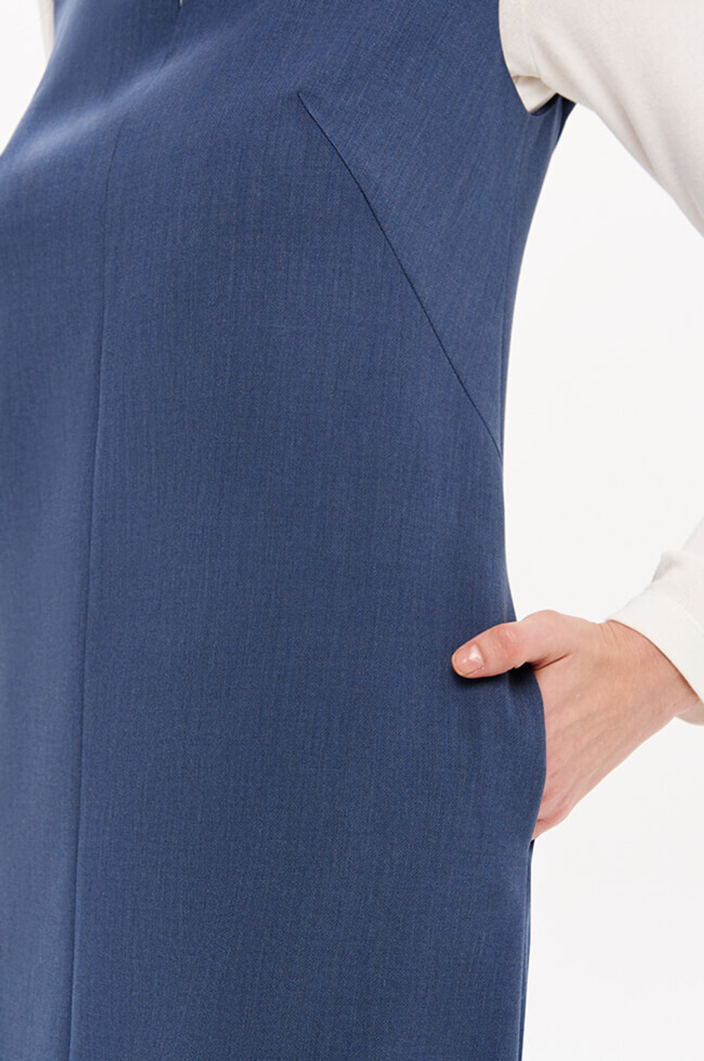 51699 Платье женское (дымчато-голубой)