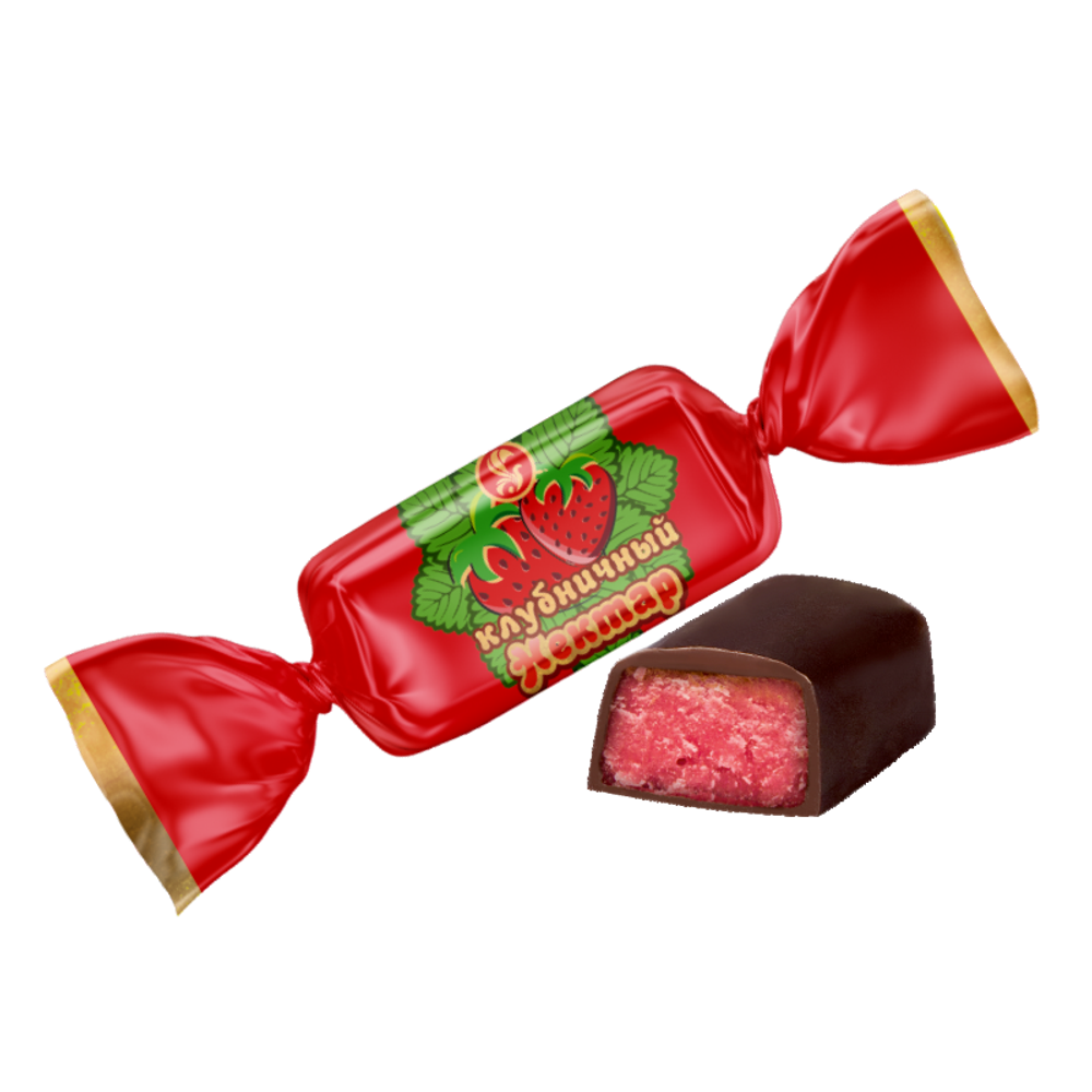 Конфеты Клубничный нектар 1кг