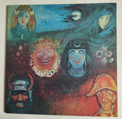 Винтажная виниловая пластинка LP King Crimson In The Wake Of Poseidon (Japan 1976) (No Obi) (EX)