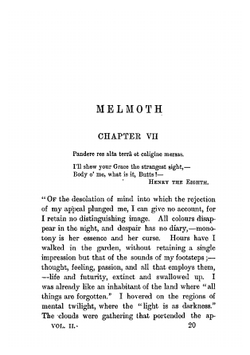 Melmoth the Wanderer. Volume 2 | Maturin Charles Robert