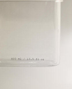 Zara Home коробка для хранения, стекло, прозрачный