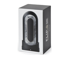 Мастурбатор Tenga Flip Zero с вибрацией, черный