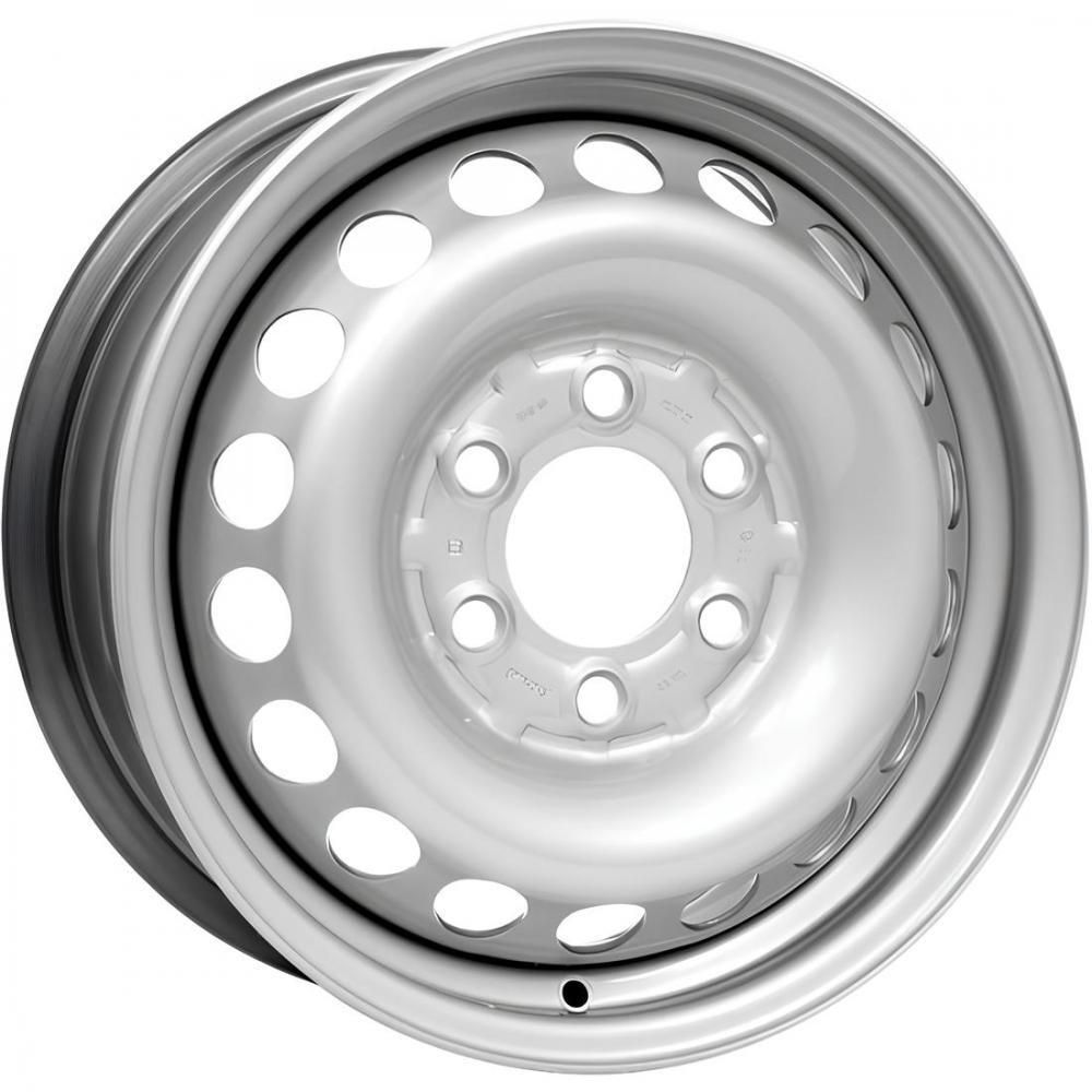 KFZ 6024 6x16 6x205 ET 132 Dia 161.1 (silver)
