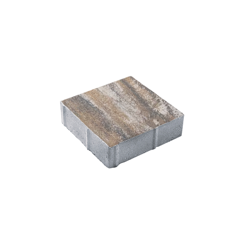 Тротуарная плитка КВАДРАТ 300х300 мм - Листопад гладкий Песчаник