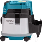Пылесос строительный Makita DVC157LZX3 (уборка: сухая) белый