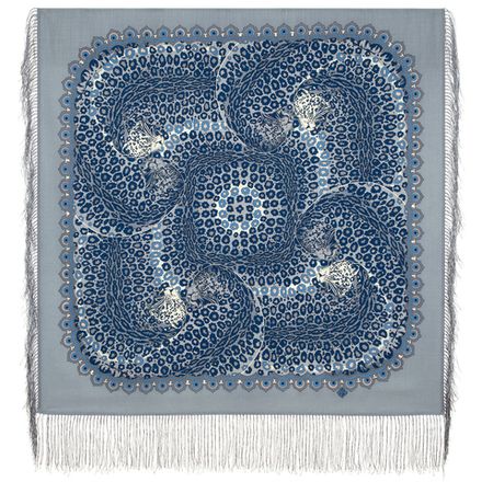 Павловопосадский платок Леопарды 3 2118-1