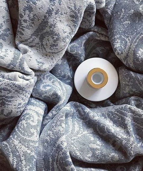 Покрывало пике MARONE синий (в коробке) TIVOLYO HOME Турция