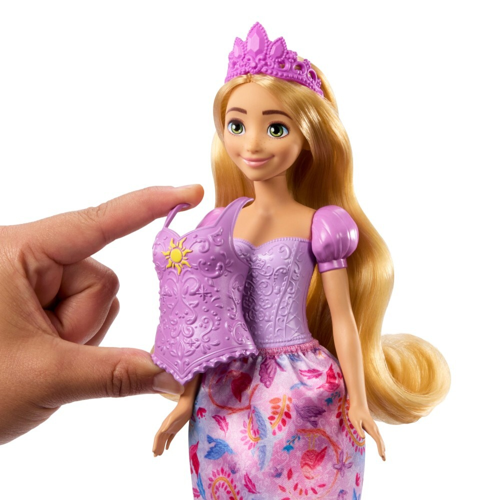 Disney Princess - Принцесса Рапунцель Кукла 2-в-1 + аксессуары JBG09