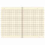 Тетрадь 40 л. в клетку обложка SoftTouch, фольга, бежевая бум. 70 г/м2, сшивка, А5 (147х210 мм), FLAMINGO, BRAUBERG, 403765