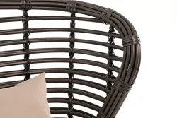 "Парма" кофейный комплект из искусственного ротанга, цвет бронзовый