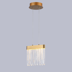 Подвесной светильник P98057-1 antique brass