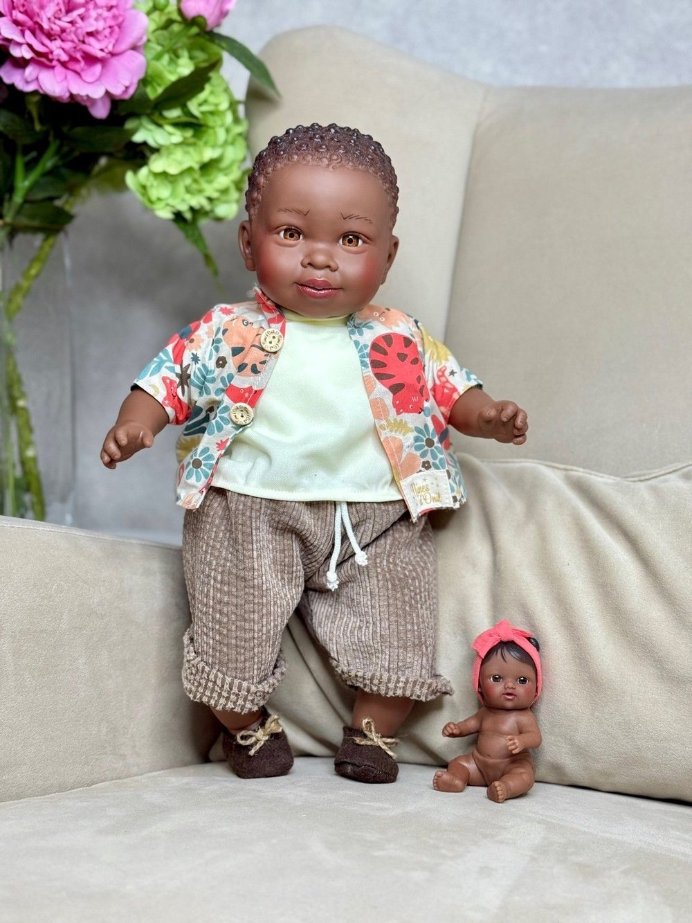 Кукла Nines 45см Amir мягконабивная (N6410K)