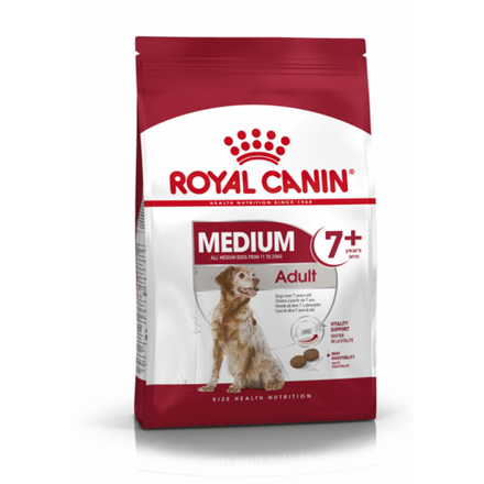 Royal Canin Medium Adult 7+ Корм сухой для взрослых собак средних размеров  4 кг