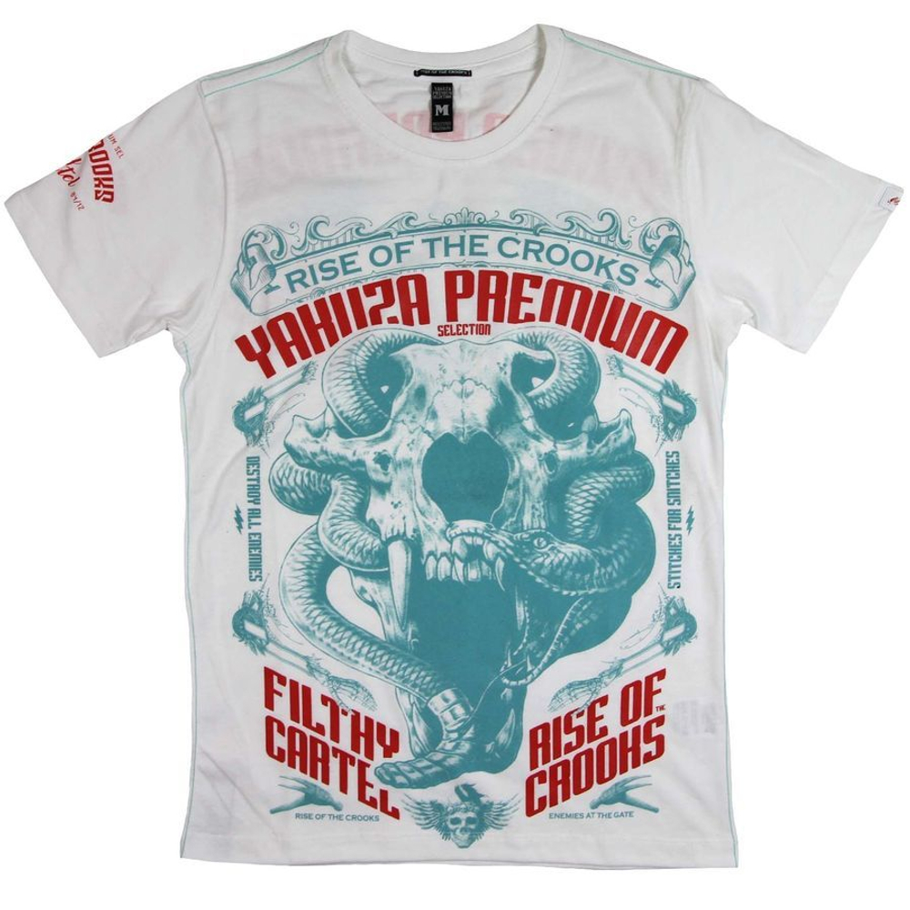 Футболка белая Yakuza Premium 2501