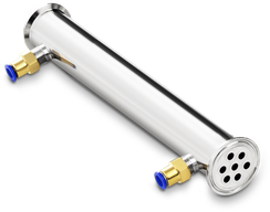 Холодильник трубчатый, (длина 45 см), 7 Трубок 10 мм, 2"